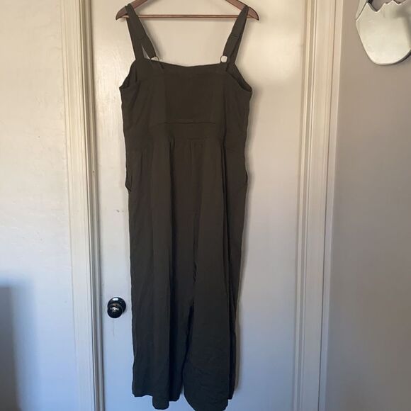 Torrid Green Pinafore Jumpsuit - Picture 7 of 16